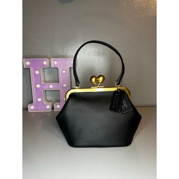 Coach Kisslock Frame Bag 16 - Picture 9 of 12